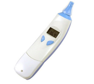 Porcellana Termometro di orecchio elettronico del grado medico, termometro infrarosso LCD fabbrica