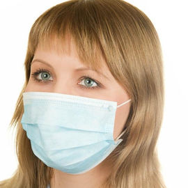 Porcellana La maschera eliminabile della bocca dell&#039;anti polvere, procedura di Earloop maschera il peso leggero fabbrica