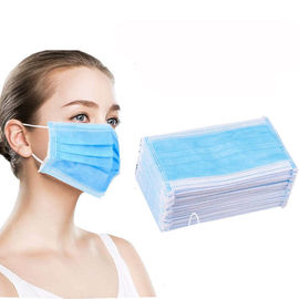 Porcellana Il colore blu Earloop eliminabile protezione capacità ipoallergenica di filtrazione della maschera l&#039;alta fabbrica
