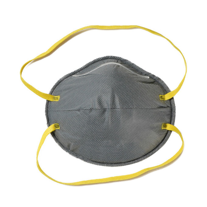 Dimensioni di maschera eliminabile di inquinamento di taglio ergonomico 20 * 12cm respirabile